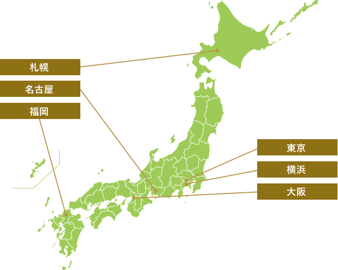 提携している全国の金融機関